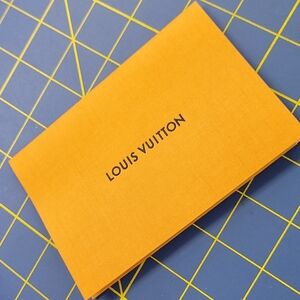 Louis Vuitton 5.5 x 3.5 Gift Card Reciept Envelope Brand New Original LV